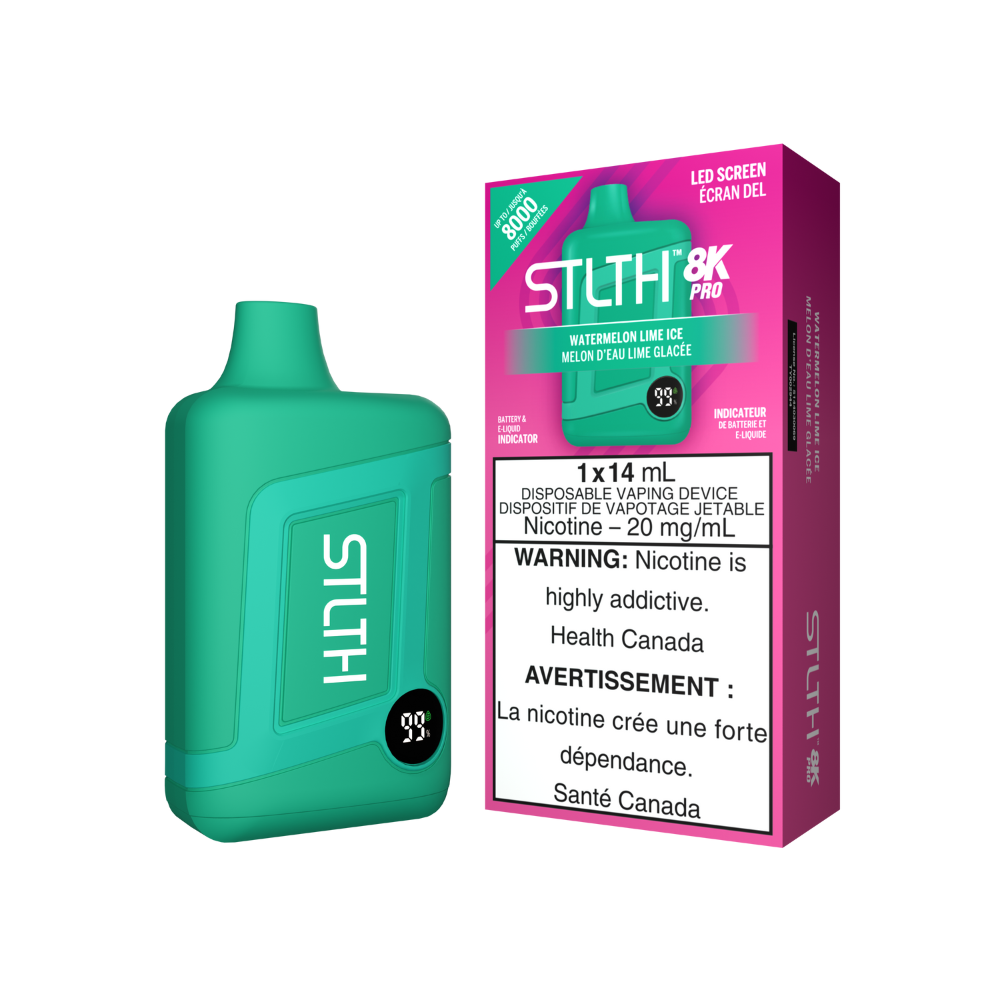 STLTH 8K Pro Disposable Vape - 8000 Puffs - 14mL