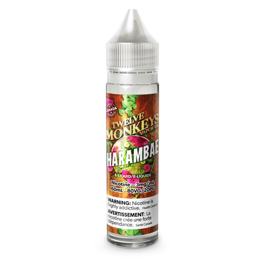 Twelve Monkeys Vape Juice Freebase 60mL