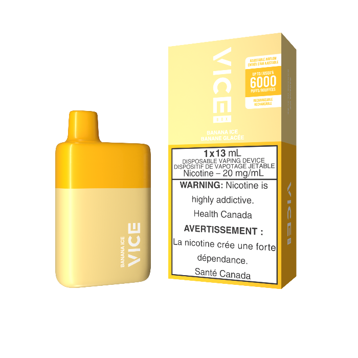 VICE Box Disposable Vape - 6000 Puffs - 13mL  Leaside Vape Shop