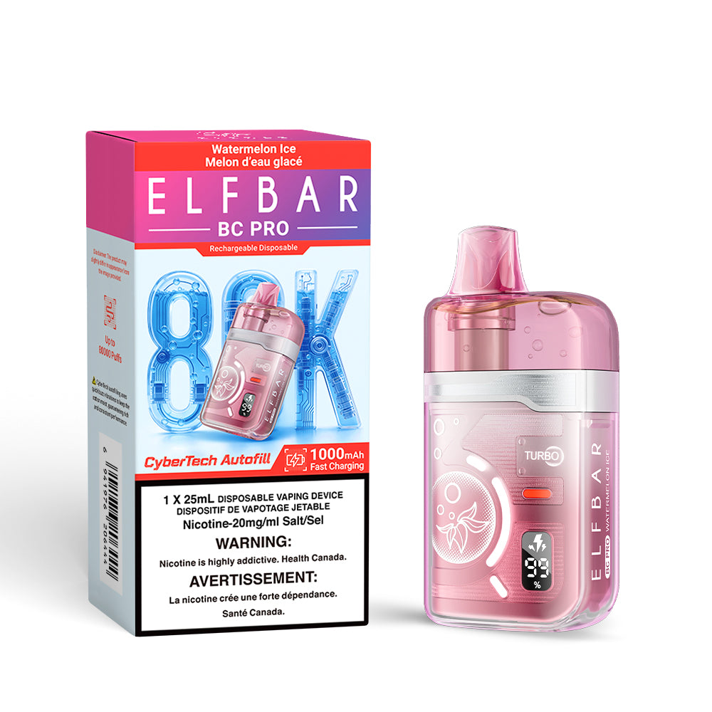 Elf Bar BC Pro 80K Disposable Vape - 80000 Puffs - 25mL