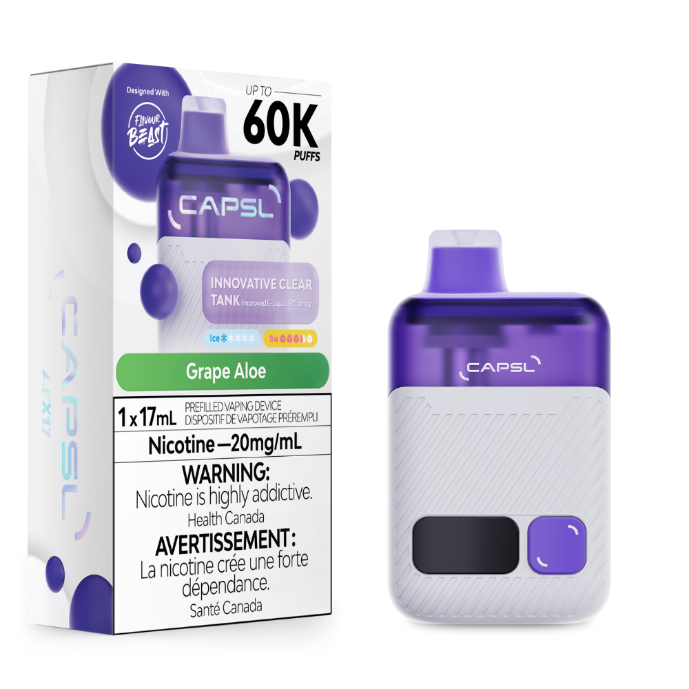 CAPSL AFX17 Disposable Vape - 60000 Puffs - 20ml
