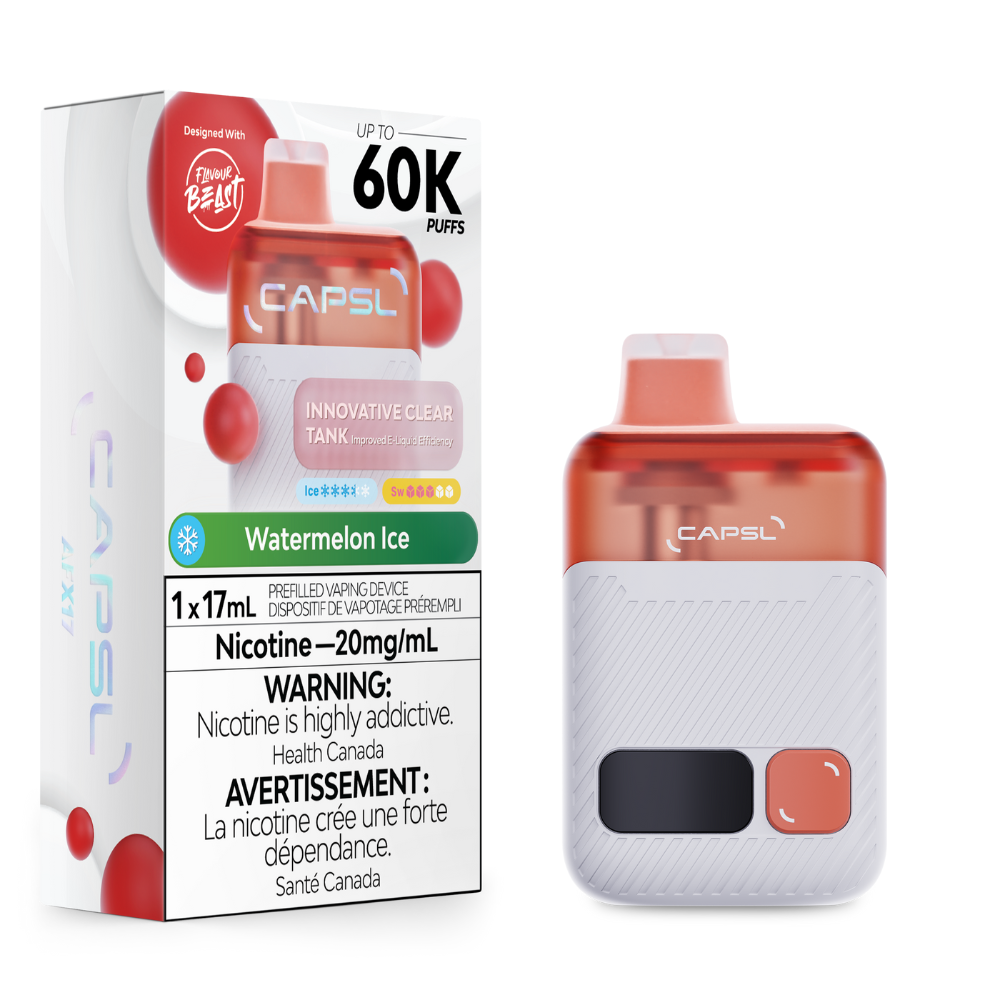 CAPSL AFX17 Disposable Vape - 60000 Puffs - 20ml