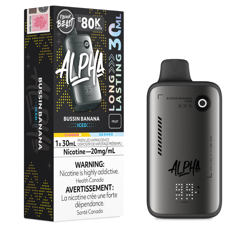 Flavour Beast Alpha Disposable - Original Series - 80000 Puffs - 30mL