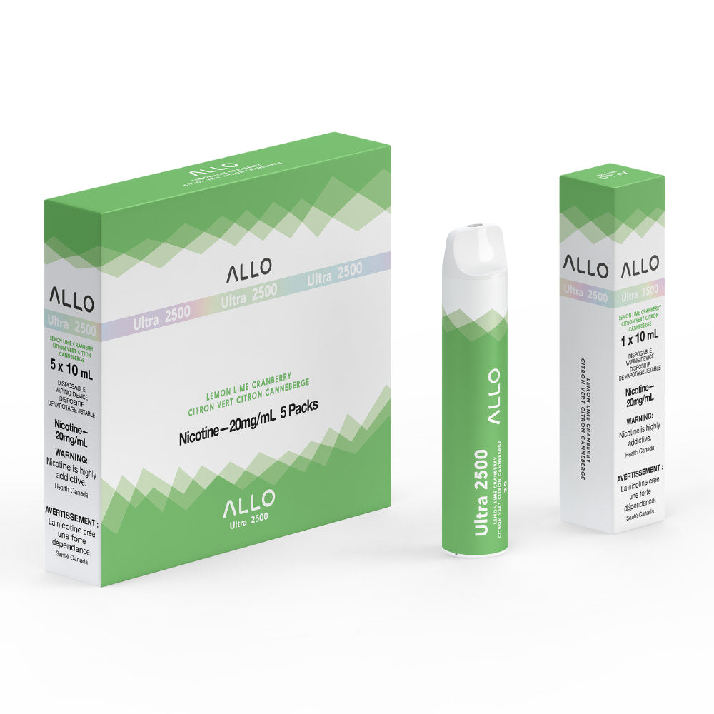 Allo Ultra 2500 Disposable Vape - 2500 Puffs - 8mL